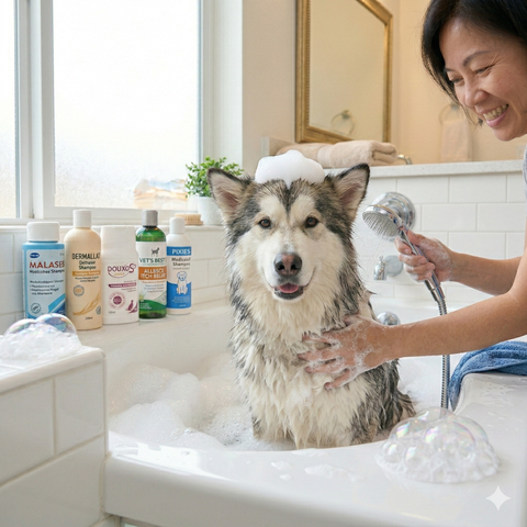 Sữa tắm cho chó lông dài giúp dưỡng mượt và ngăn xơ rối hiệu quả