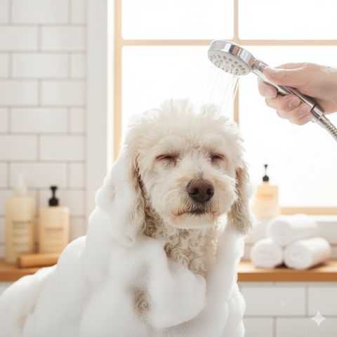 Sữa tắm cho chó Poodle giúp lông mềm mượt và bảo vệ da nhạy cảm