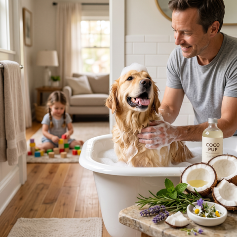 Sữa tắm chó có mùi thơm nhẹ, an toàn cho trẻ nhỏ: Hướng dẫn chọn lựa