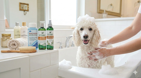 Bí quyết chọn sữa tắm giúp lông Poodle mềm mượt và khỏe mạnh