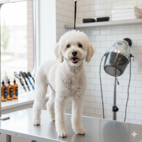 Sữa tắm cho chó Poodle phục hồi da khô và dưỡng lông chuyên sâu