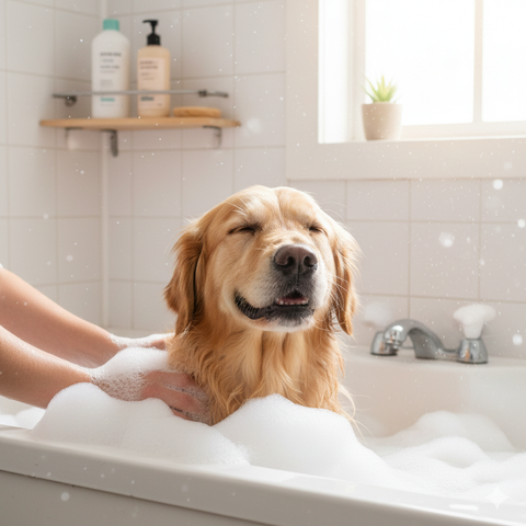 Cứu Da Chó Cưng Sữa Tắm & Dinh Dưỡng Đánh Bay Bọ Chét Viêm Da