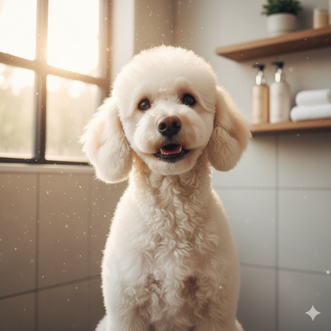 Sữa Tắm Kích Trắng Poodle: Xóa Ố Vàng, Lông Trắng Muốt!