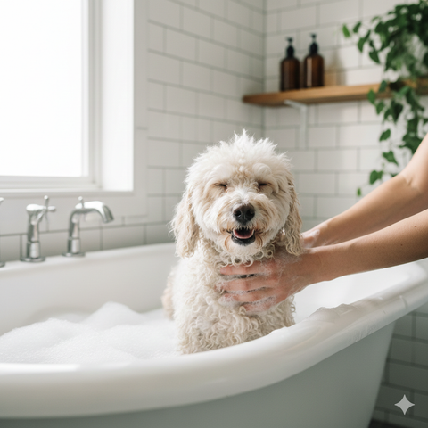 Tắm Cho Poodle Đúng Cách: 10+ Lời Khuyên Từ Chuyên Gia