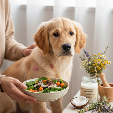 Thực Đơn Cho Chó Con Bị Nấm: Chăm Sóc Da & Lông Từ Bên Trong