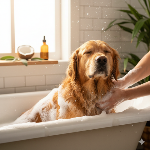 Serum Tắm Chuyên Sâu: Trị Viêm Da & Dưỡng Da Khỏe Mạnh Cho Chó