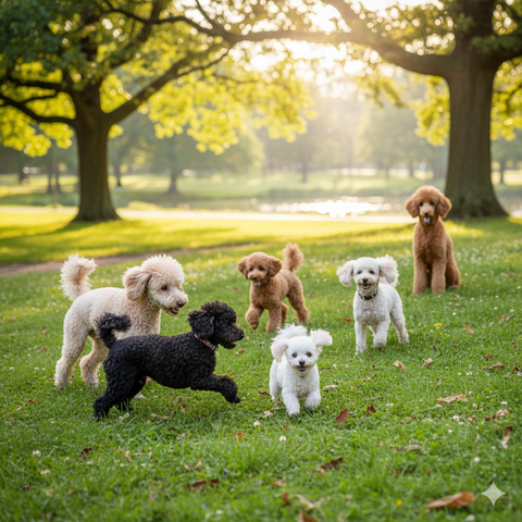 Tổng quan về chó Poodle: Từ Tiny, Toy đến Standard và cách chăm sóc