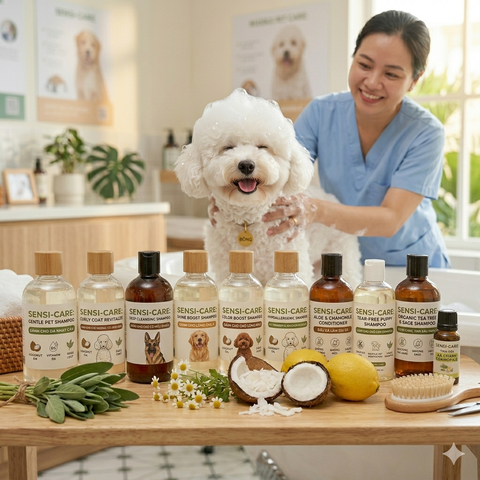 Sữa Tắm Serum Cho Poodle: Bí Quyết Lông Mượt & Da Khỏe 2026