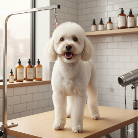 Sữa tắm Cho Poodle Giúp Lông Mượt Và Bảo Vệ Da Nhạy Cảm