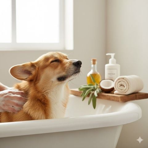 Giải pháp kháng giáp, ve chó tại nhà bằng sữa tắm thiên nhiên BeamPaws