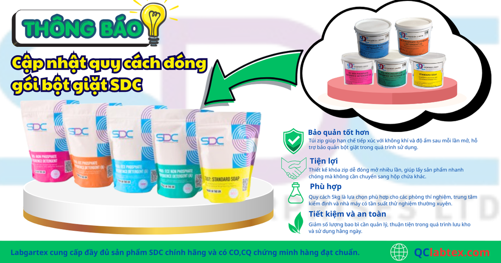 BẢN TIN CẬP NHẬT | SDC BỔ SUNG BAO BÌ MỚI