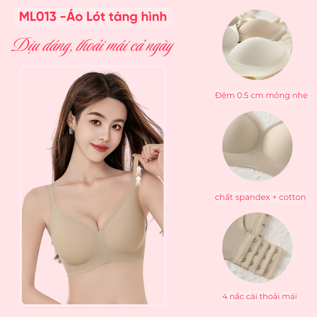 mặt sau áo lót tàng hình ml013