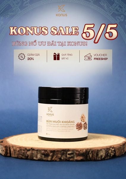 SIÊU SALE 5/5 – ĐẠI TIỆC ƯU ĐÃI KHÔNG THỂ BỎ LỠ TẠI KONUS