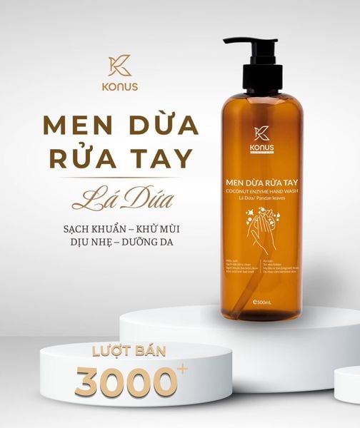 CHÚC MỪNG 3000+ LỜI CẢM ƠN DÀNH CHO ĐÔI TAY SẠCH KONUS