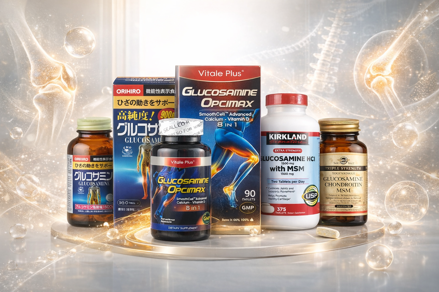 TOP 5 thực phẩm chức năng hỗ trợ xương khớp chất lượng