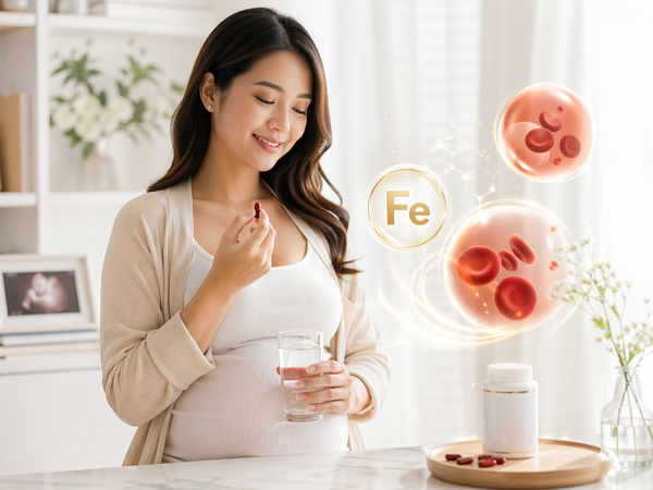 Tầm quan trọng của bổ sung sắt đối với phụ nữ mang thai và cho con bú