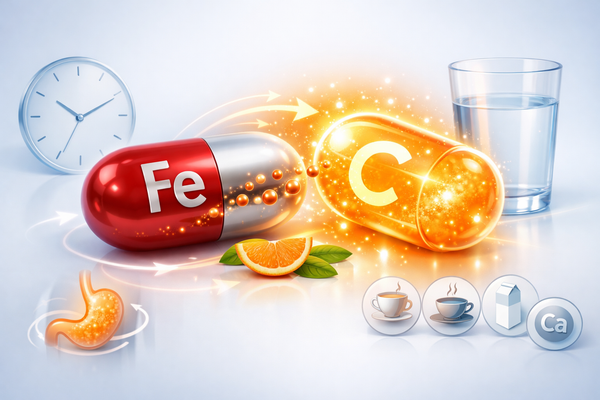 Uống sắt và vitamin C cùng lúc được không? Cần lưu ý điều gì?