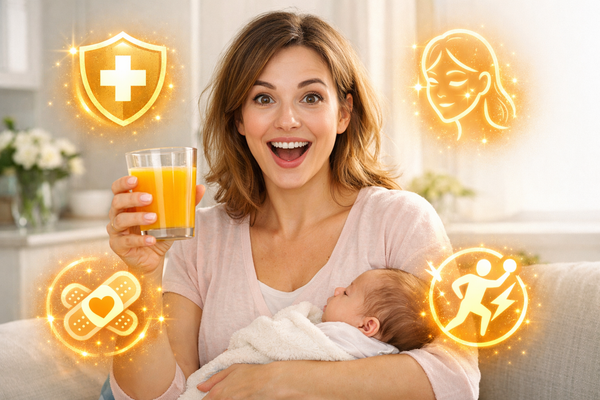 Mẹ sau sinh uống vitamin C được không? Những tác dụng tốt bất ngờ