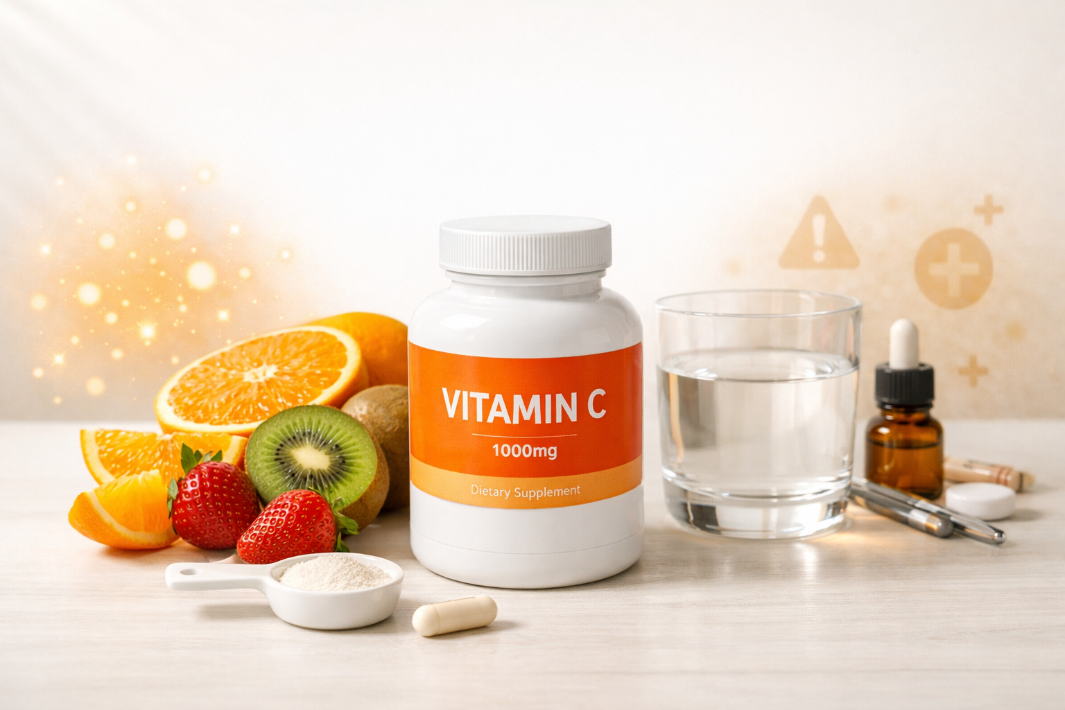 Uống vitamin C nhiều có tốt không? Liều dùng an toàn và lưu ý cần biết