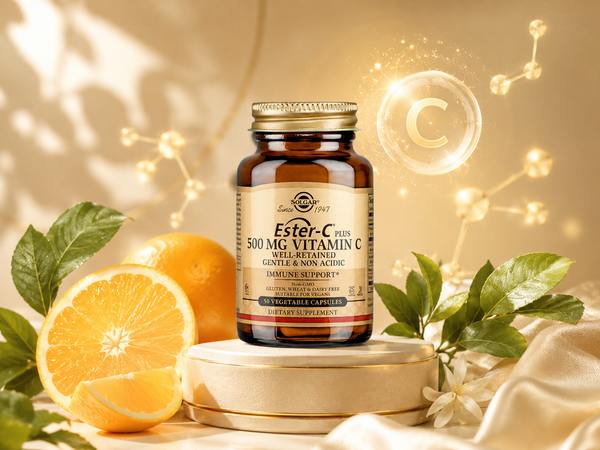 Ester-C® khác gì Vitamin C thông thường? Gợi ý lựa chọn Vitamin C dịu nhẹ từ Solgar