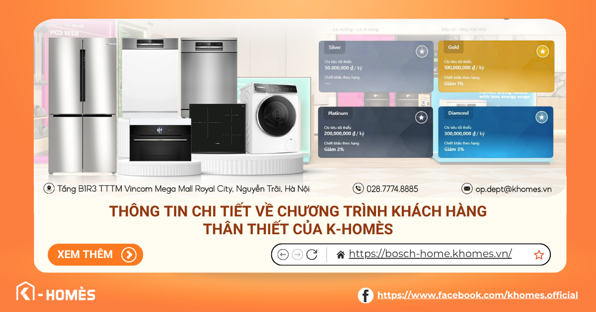 Chương trình khách hàng thân thiết của K-Homès