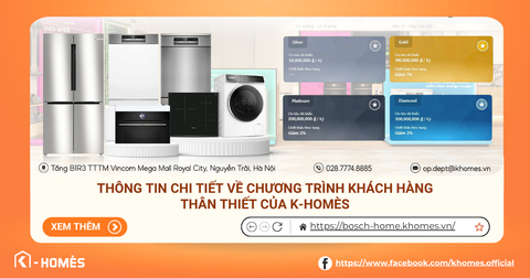 Chương trình khách hàng thân thiết của K-Homès
