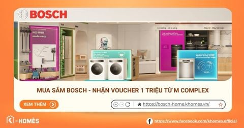 [SIÊU SALE CUỐI NĂM] Mua Bosch nhận Voucher 1 Triệu từ M COMPLEX