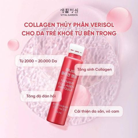 🌸 HANAMI COLLAGEN AMPOULE - Không chỉ NGON – mà còn giúp bạn ĐẸP mỗi ngày 🌺