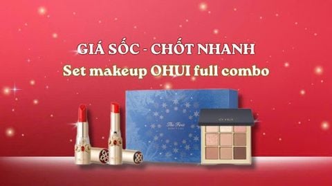 Deal sốc -40% Set makeup OHUI cao cấp
