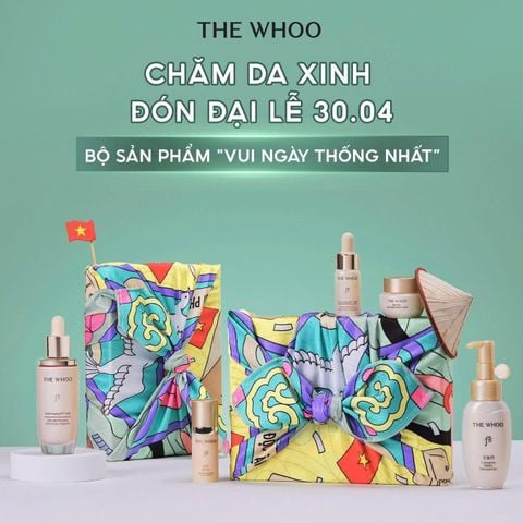 💥THE WHOO hoà cùng niềm vui của Việt Nam khi ngày Giải phóng miền Nam – Thống nhất Đất nước đang cận kề💥