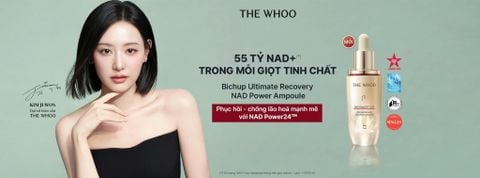 ✋THE WHOO - Thương Hiệu Đầu Tiên Áp Dụng NAD+ Vào Mỹ Phẩm Bôi Thoa