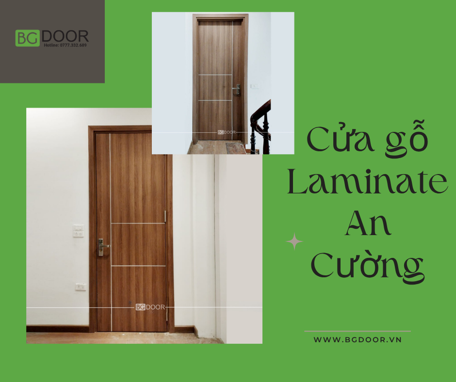 Xu thế nội thất hiện đại không thể thiếu cửa gỗ Laminate An Cường