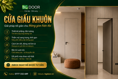 Cửa Giấu Khuôn Là Gì? Xu Hướng Thiết Kế Cửa Giấu Khuôn Hiện Đại Được Ưa Chuộng 2026