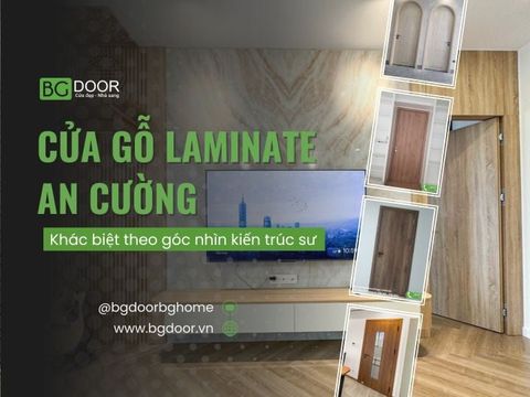 Cửa gỗ Laminate An Cường BGDOOR – Khác biệt theo góc nhìn kiến trúc sư