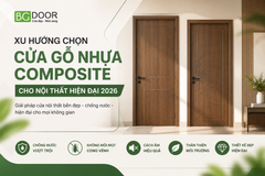 Xu Hướng Chọn Cửa Gỗ Nhựa Composite Cho Nội Thất Hiện Đại 2026