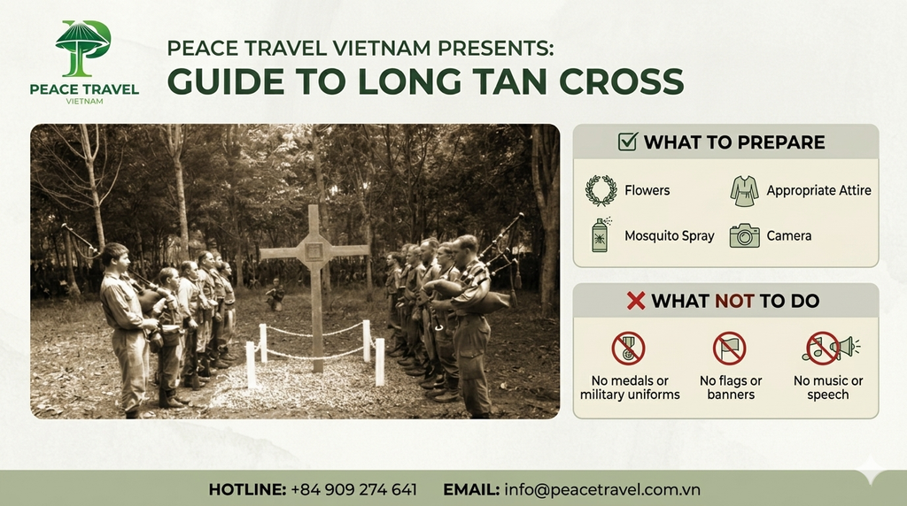 Long Tan Cross - A Historical Destination for ANZAC memorial in Ba Ria - Vung Tau