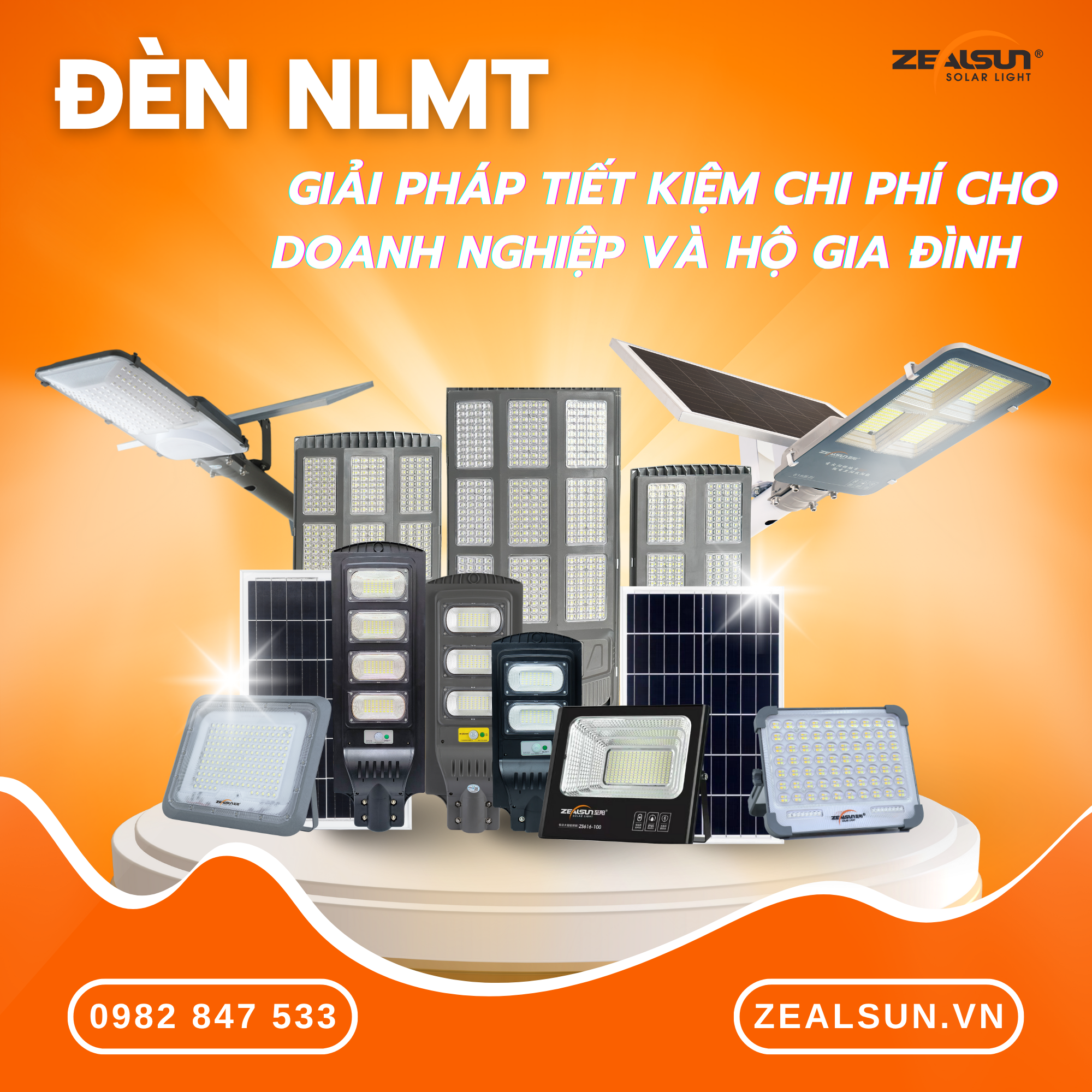 Đèn NLMT – Giải pháp tiết kiệm chi phí toàn diện cho doanh nghiệp và hộ gia đình