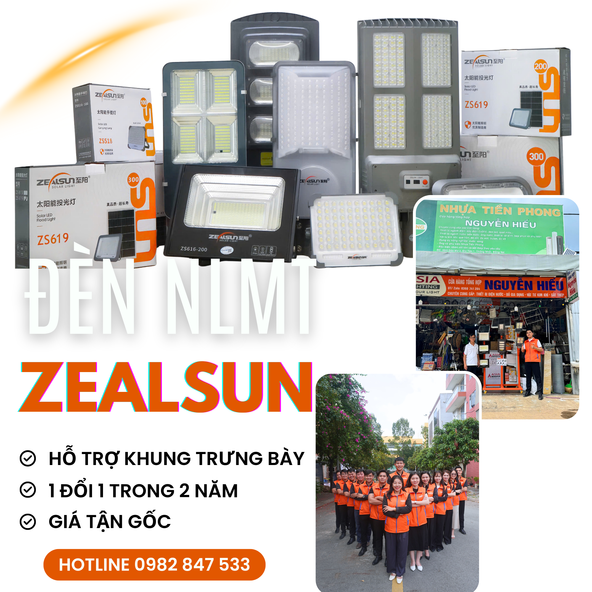 Giá đại lý đèn năng lượng mặt trời ZEALSUN có thực sự cạnh tranh?