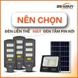 Nên chọn đèn năng lượng mặt trời liền thể hay đèn rời tấm pin?