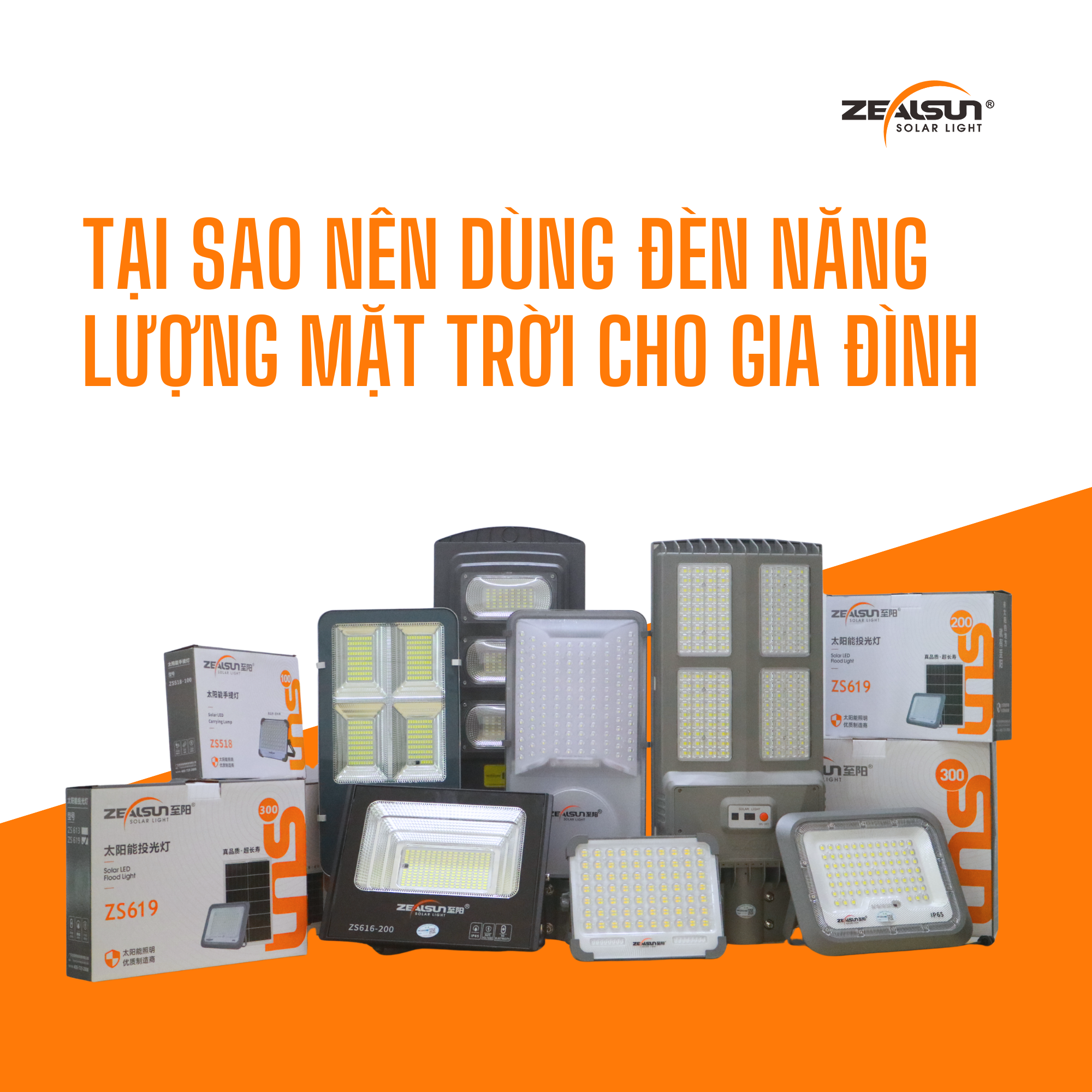 Tại sao nên dùng đèn năng lượng mặt trời cho gia đình?