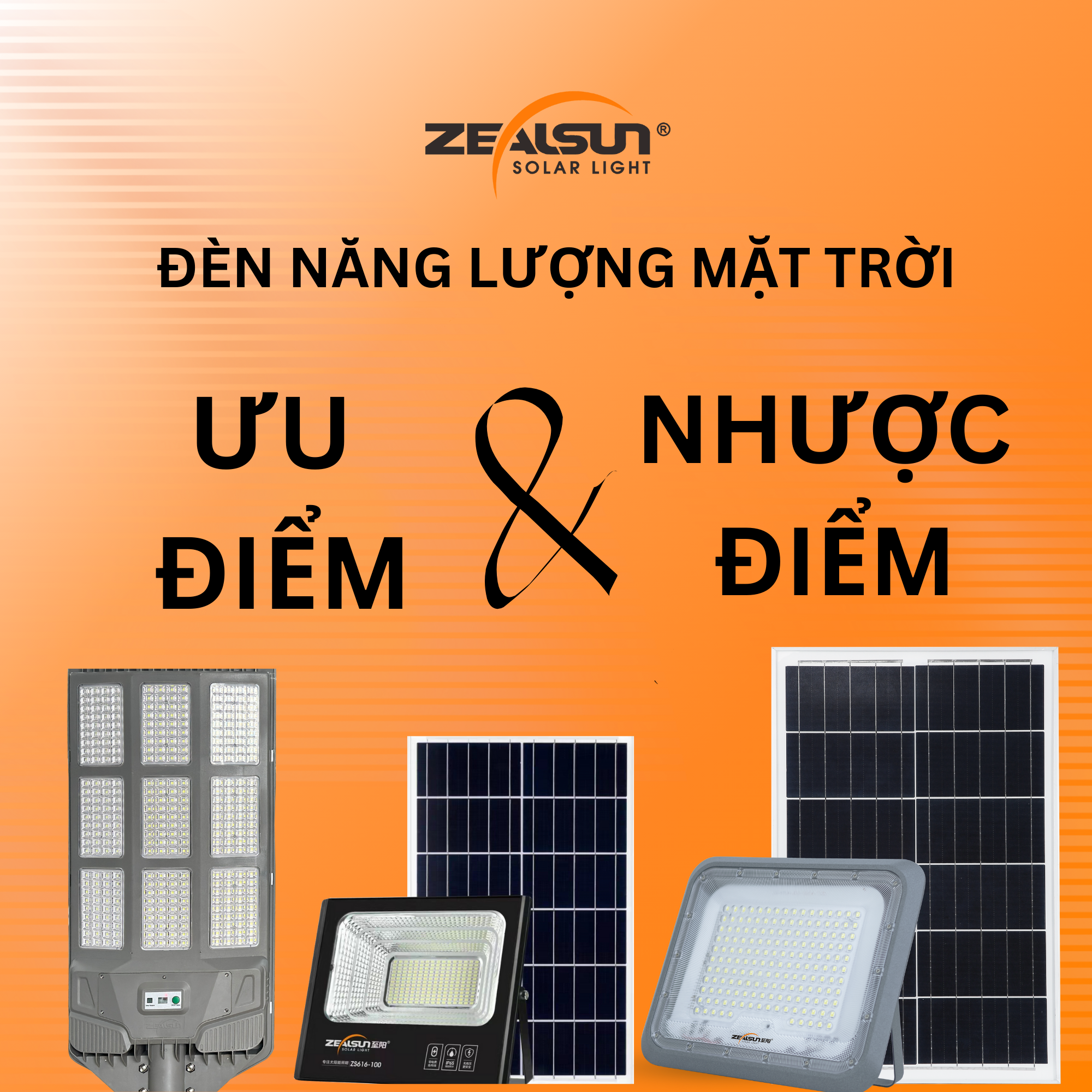 Ưu nhược điểm của đèn năng lượng mặt trời có thể bạn chưa biết