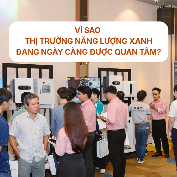 VÌ SAO THỊ TRƯỜNG NĂNG LƯỢNG XANH ĐANG NGÀY CÀNG ĐƯỢC QUAN TÂM?