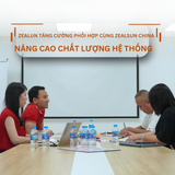 ZEALSUN Tăng Cường Phối Hợp Vận Hành Cùng ZEALSUN China Nâng Cao Chất Lượng Hệ Thống