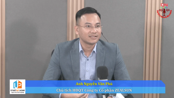 Chu tich HDQT Zealsun chia se tai Dai Truyen hinh Dong Nai