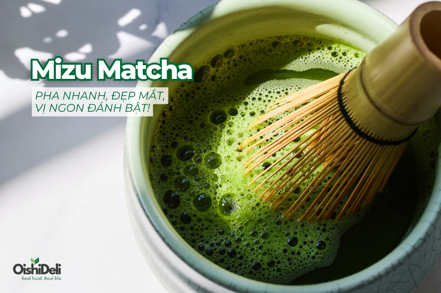 ⏱️ 60s Hack với Mizu Matcha: Cứu tinh giờ cao điểm cho quán F&B