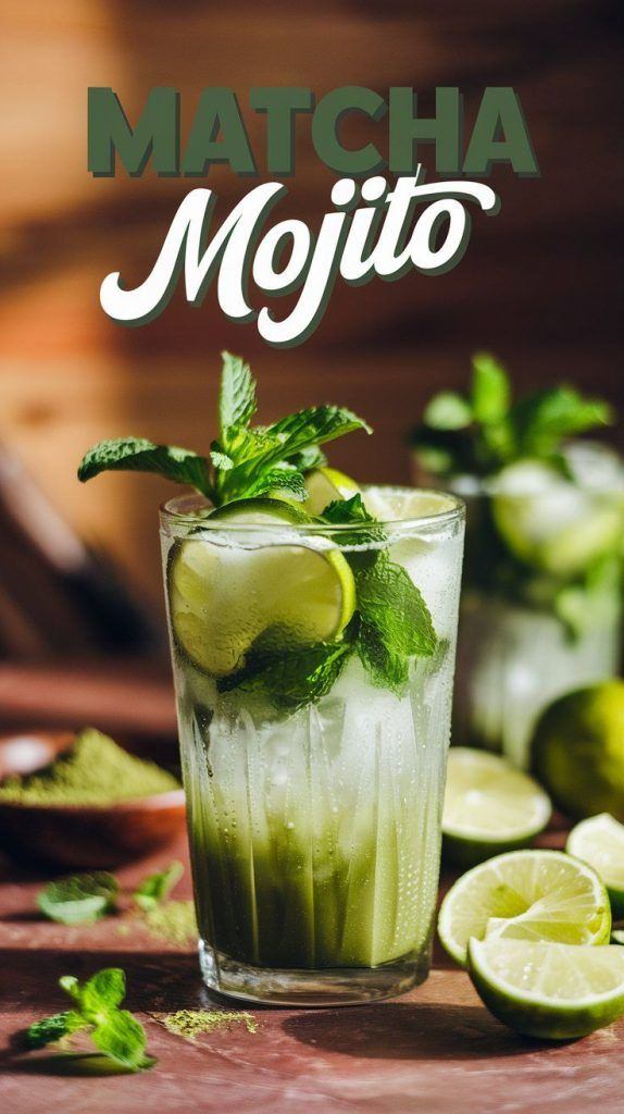 🍂 Matcha Mojito – “Độc chiêu” gây nghiện mùa thu cho quán F&B