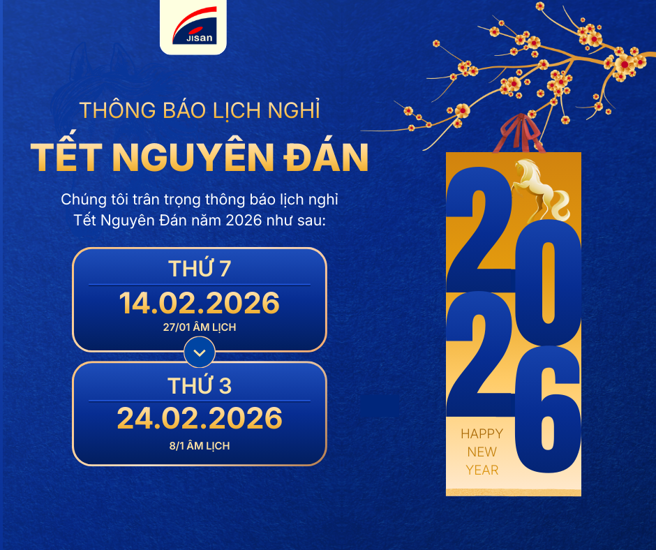 LỊCH NGHỈ TẾT NGUYÊN ĐÁN BÍNH NGỌ 2026
