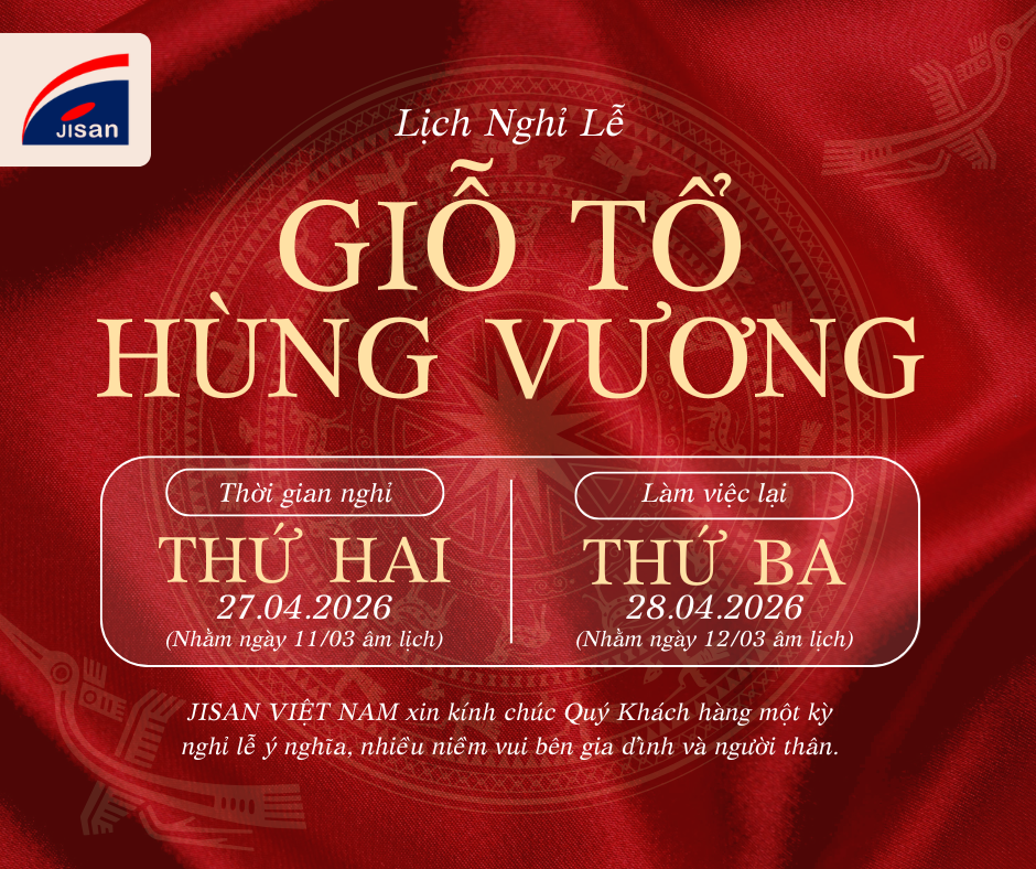 THÔNG BÁO LỊCH NGHỈ LỄ GIỖ TỔ HÙNG VƯƠNG 2026
