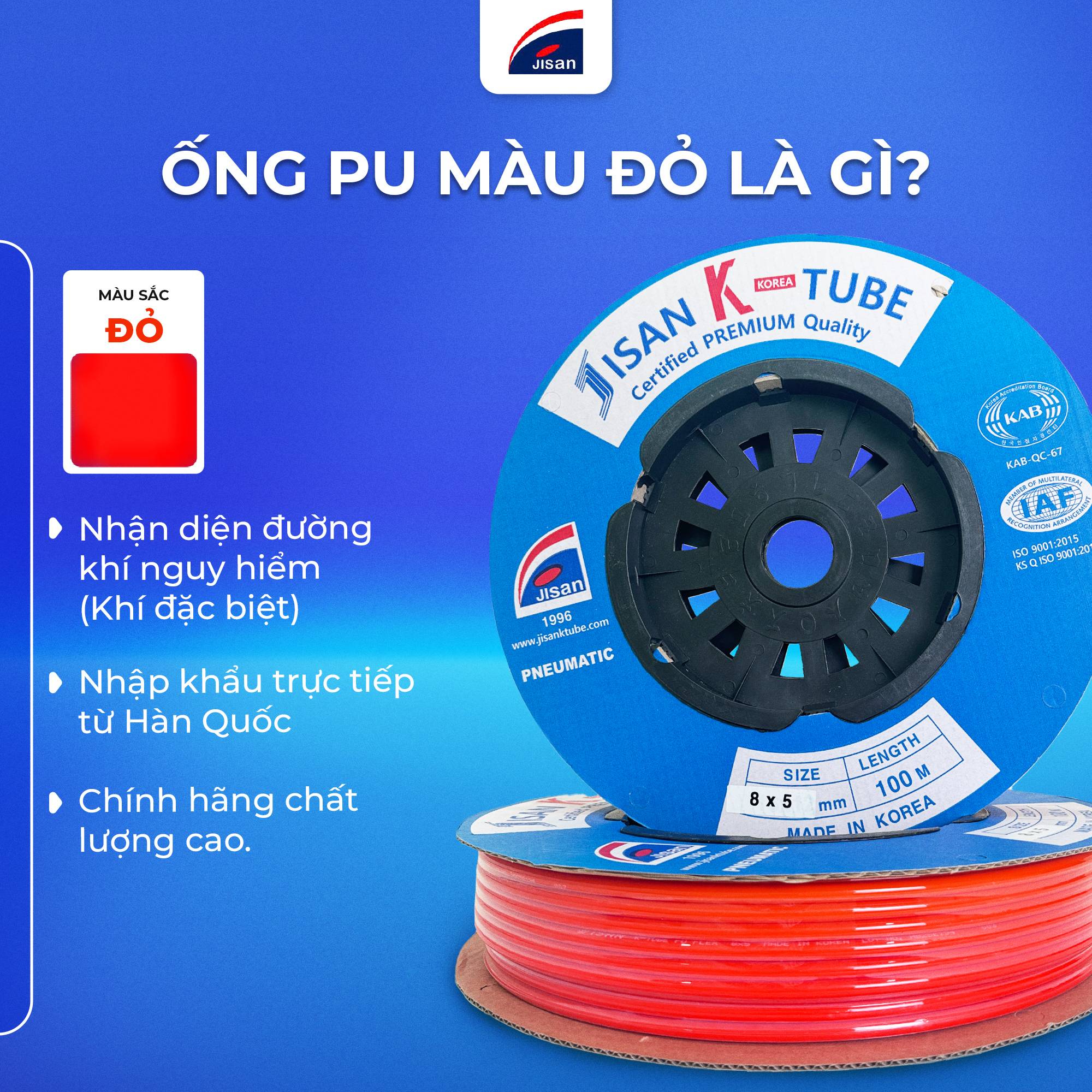 Tìm Hiểu Ống PU Màu Đỏ: Công Dụng, Ưu Điểm Và Ứng Dụng Thực Tế