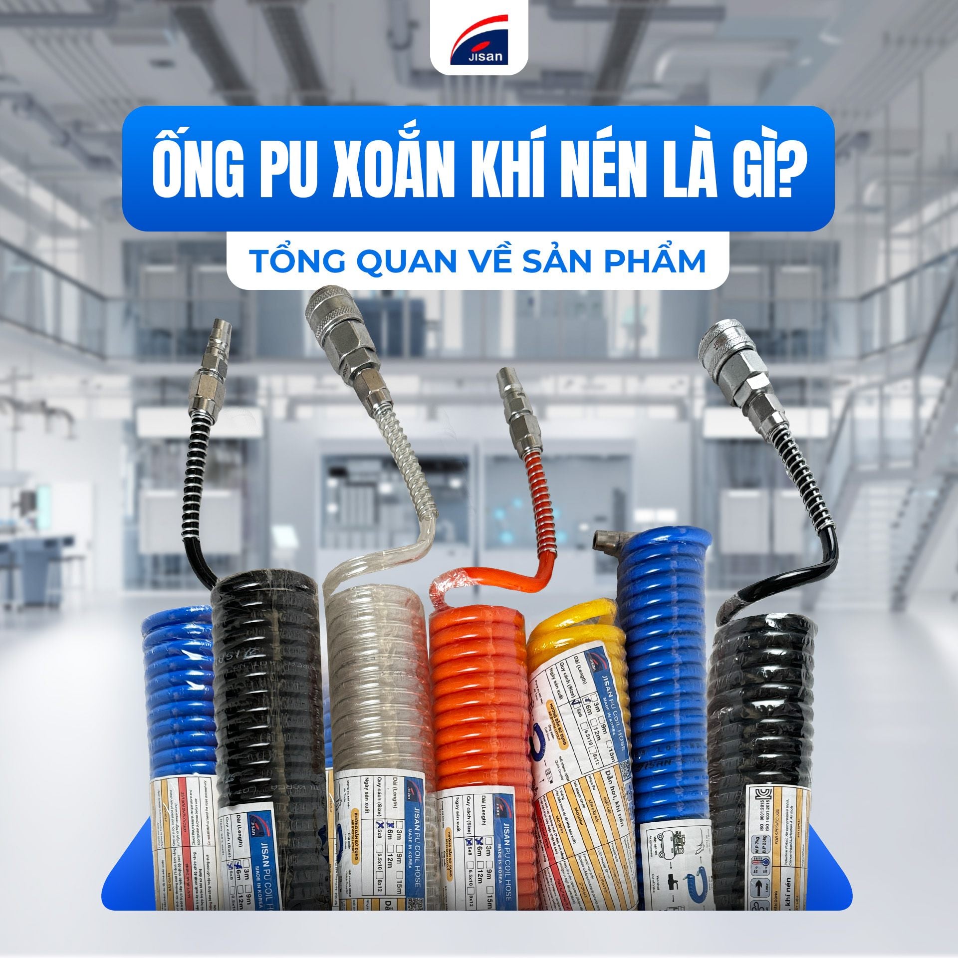 Ống Xoắn Hơi/Khí Nén Và Ứng Dụng Thực Tế